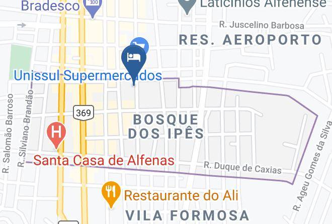 Alfenas - Hotel Js Ltda Maps