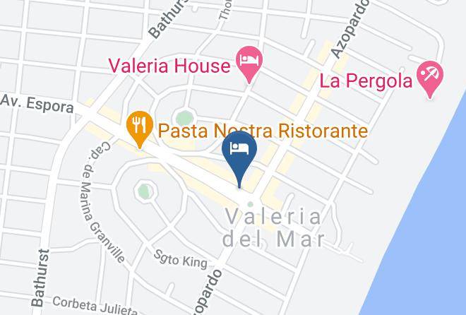Pinamar - Hotel Jsb Maps