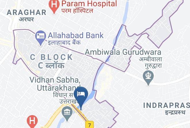 Dehradun - Hotel Jsr Continental Maps