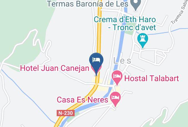 Lleida - Hotel Juan Canejan Maps