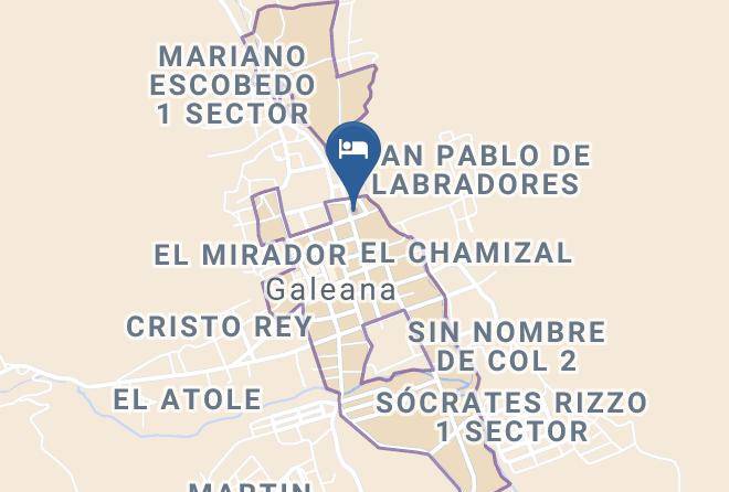 Galeana - Hotel Juana Maria Maps