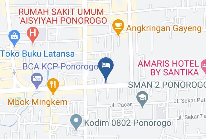 Hotel Juanda Map