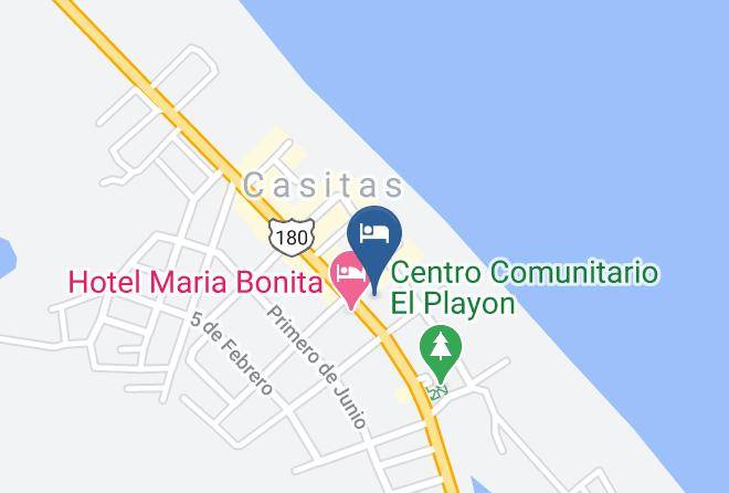 Tecolutla - Hotel Juanita Maps