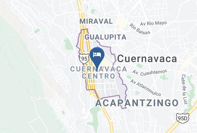 Cuernavaca - Hotel Juarez Maps