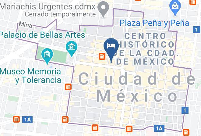 Cuauhtemoc - Hotel Juarez Maps