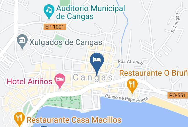 Pontevedra - Hotel Jucamar Maps