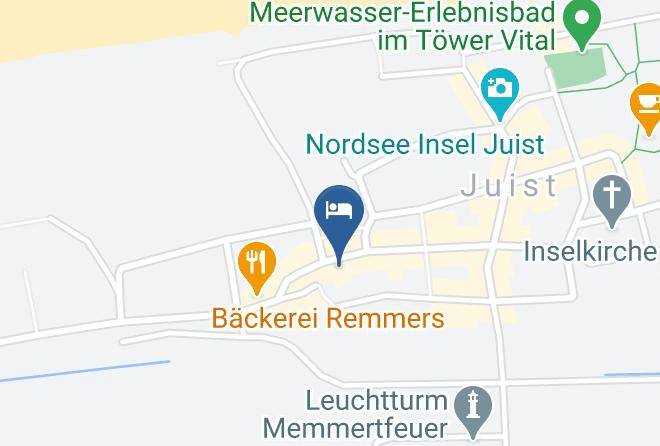 Aurich - Hotel Juist Nordseehotel Freese Maps