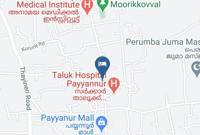 Payyannur - Hotel Juju International Maps