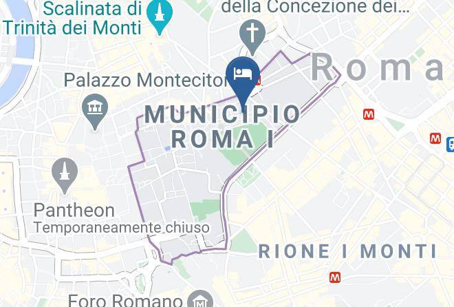 Rome - Hotel Julia Maps