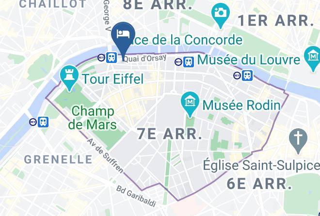 Paris - Hotel Juliana Maps