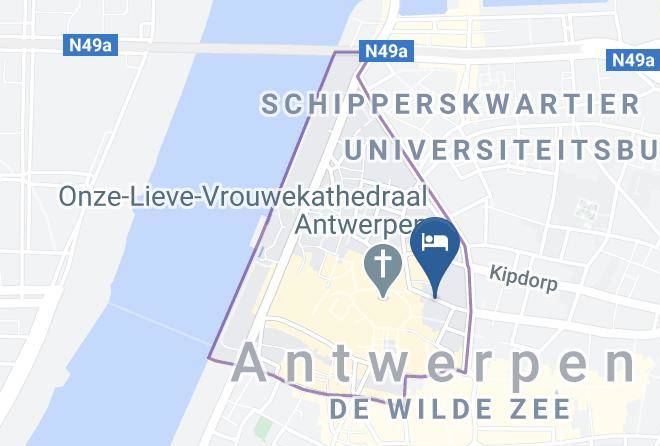 Antwerp - Hotel Julien Maps