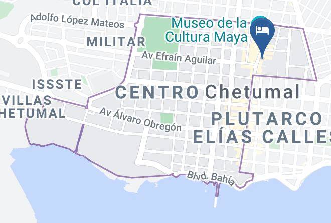 Othon P Blanco - Hotel Juliet Maps