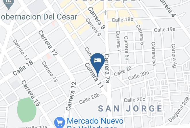 Valledupar - Hotel Julimart Maps