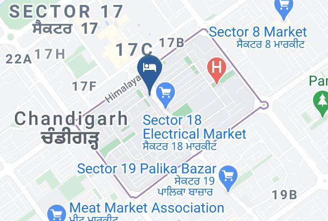 Sector 18 - Hotel Jullundur 18 Maps