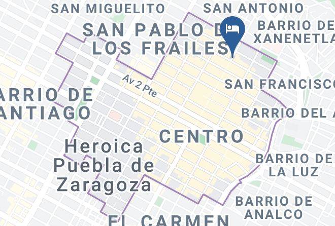 Heroica Puebla De Zaragoza Puebla - Hotel June Maps