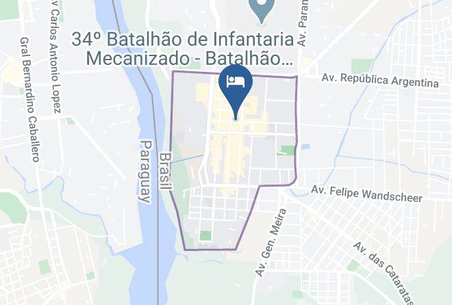 Foz Do Iguacu - Hotel Jung Maps