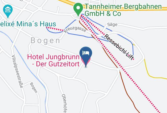 Reutte - Hotel Jungbrunn Der Gutzeitort Maps