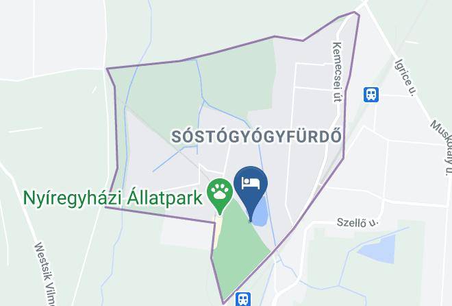 Nyiregyhaza - Hotel Jungle Maps