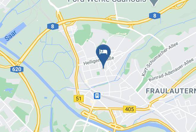 Saarlouis - Hotel Jungmann Maps