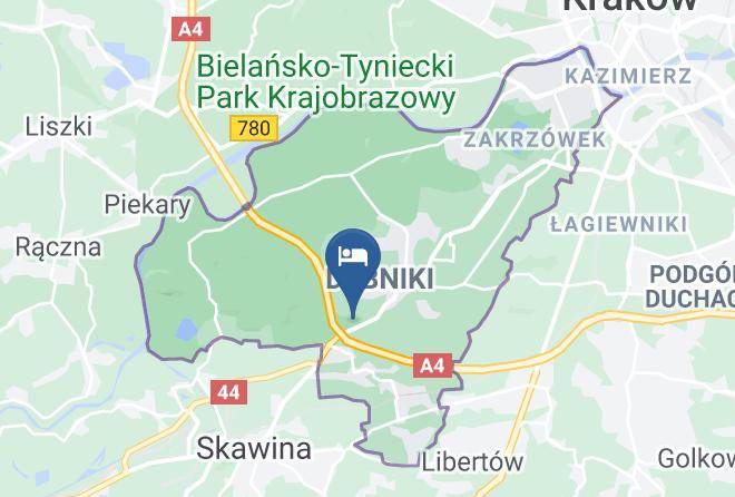 Cracow - Hotel Junior Maps