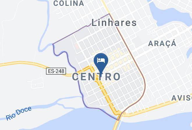 Linhares - Hotel Juparana Maps