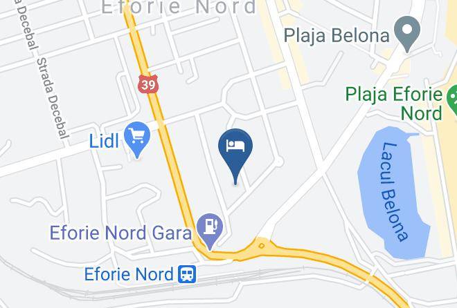 Eforie - Hotel Jupiter Maps
