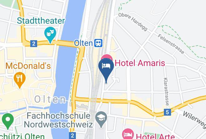 Olten - Hotel Jura Maps