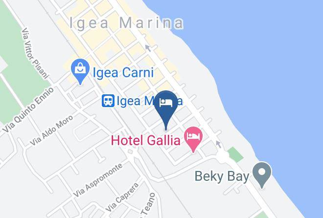 Rimini - Hotel Jura Maps