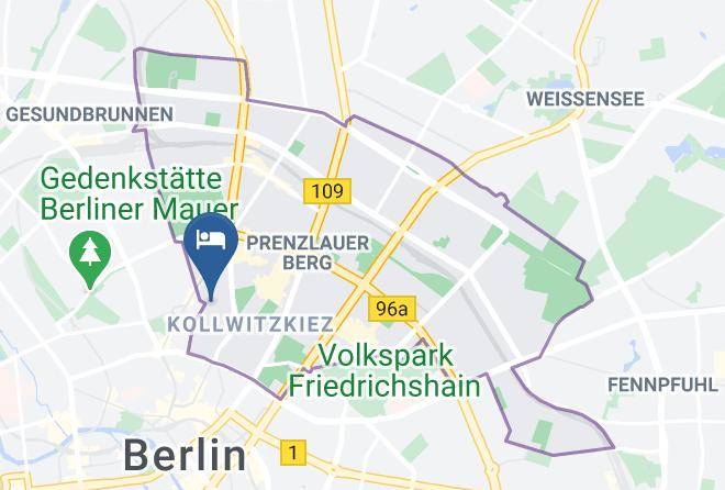 Stadt Berlin - Hotel Jurine Maps