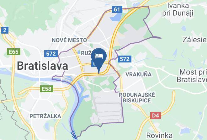 Bratislava Ruzinov - Hotel Jurki Maps