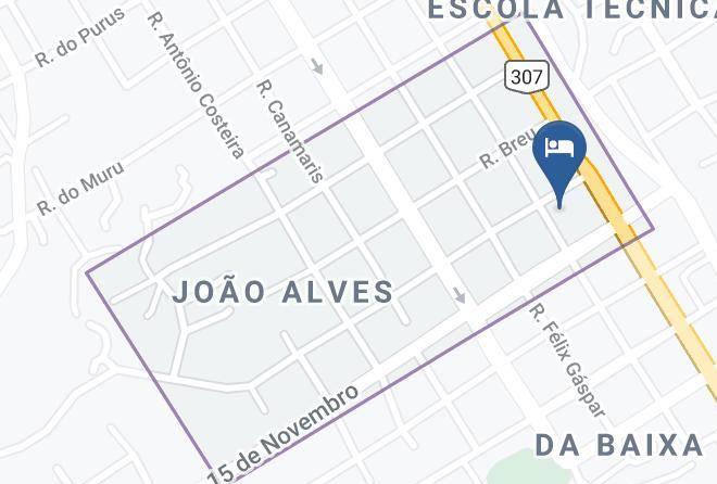 Cruzeiro Do Sul - Hotel Jurua Maps
