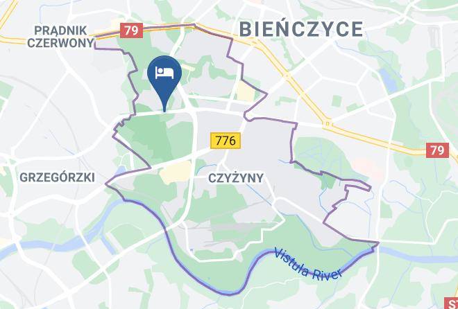 Hotel Justyna Map