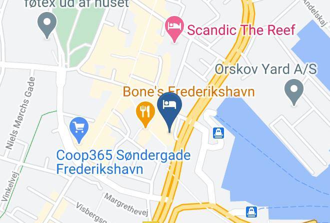 Frederikshavn - Hotel Jutlandia Maps