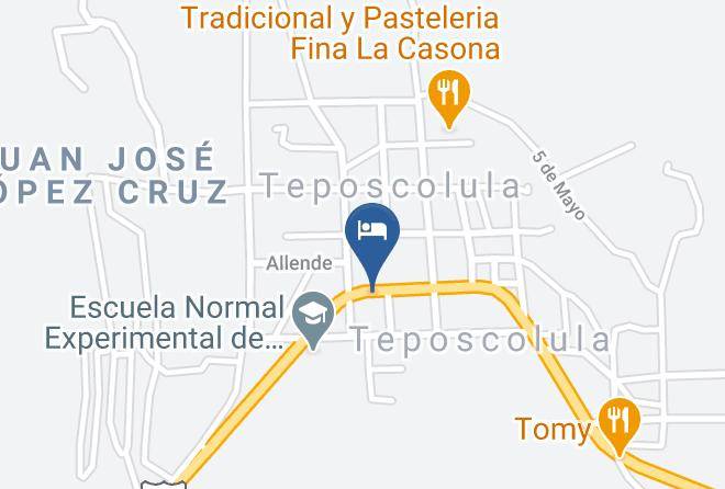 San Pedro Y San Pablo Teposcolula - Hotel Juvi Maps