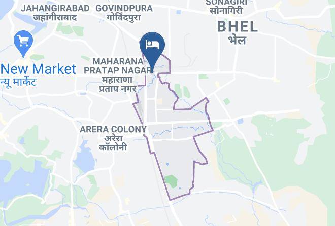 Bhopal - Hotel K International Maps