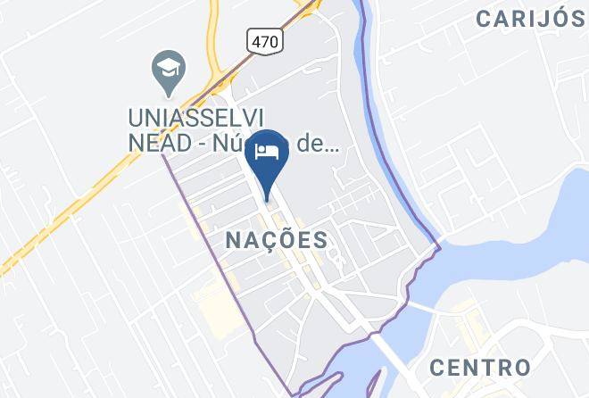 Indaial - Hotel K'necos Bier Maps