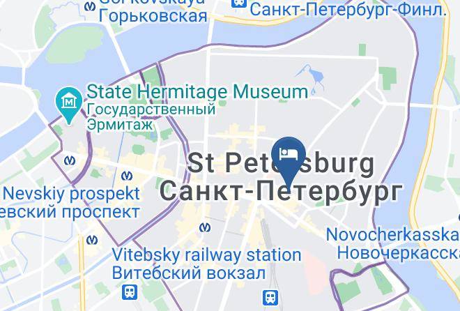 Saint Petersburg - Hotel K Suites Maps
