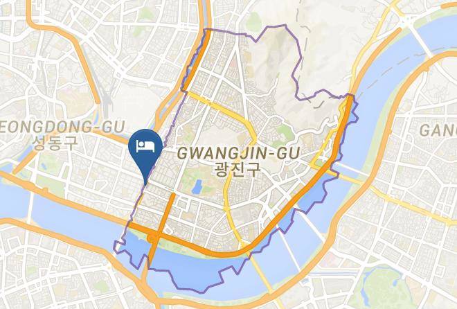 Gwangjingu - Hotel K World Maps