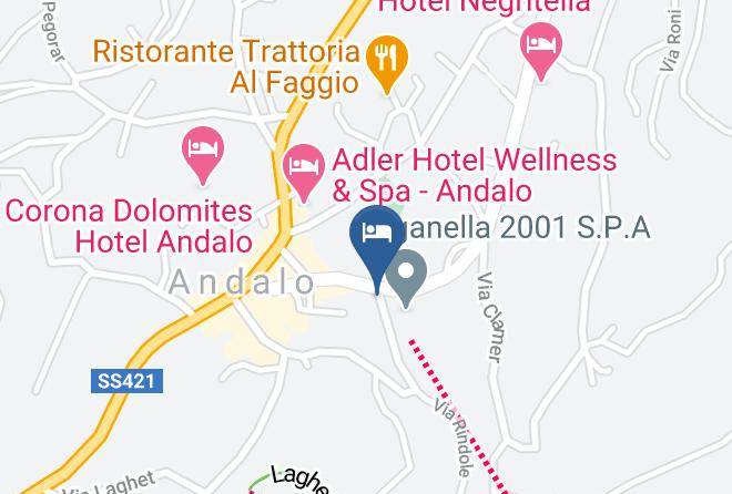 Trento - Hotel K2 Maps