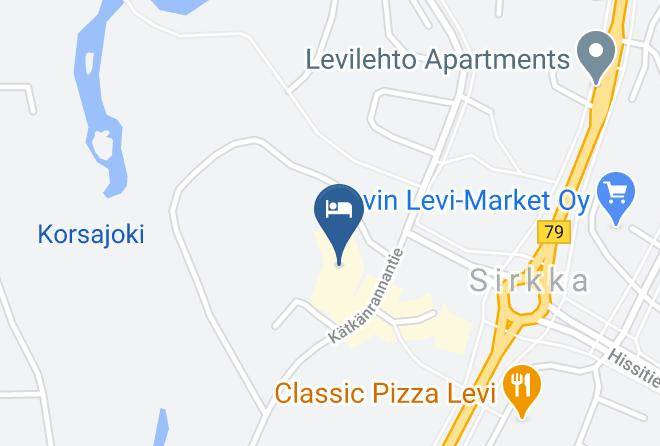 Kittila - Hotel K5 Levi Maps