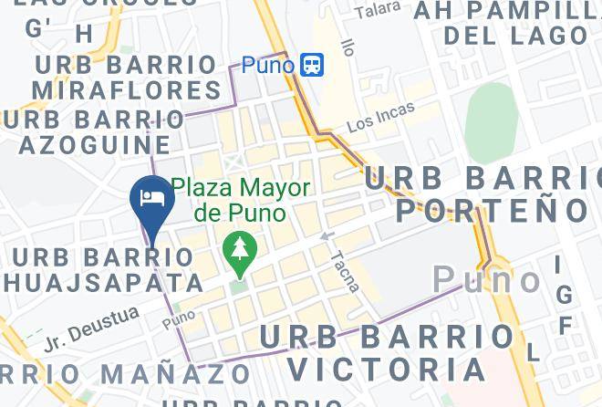 Puno - Hotel Kaaro Puno Maps