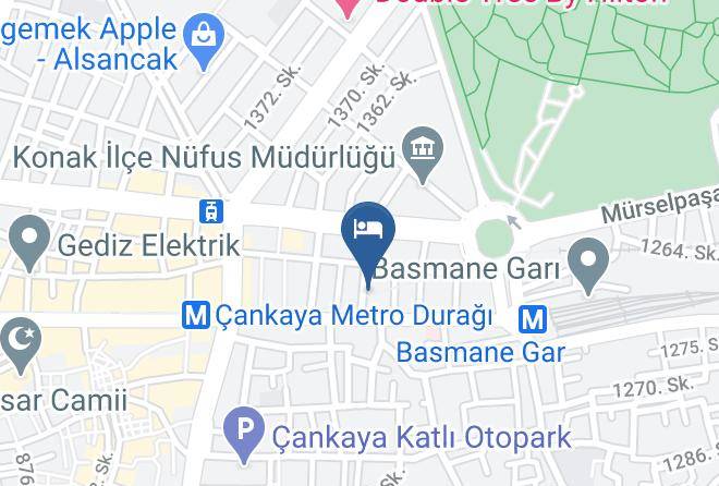 Konak - Otel Kabacam Maps