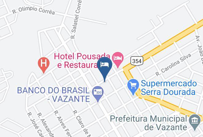 Vazante - Hotel Kabana Maps