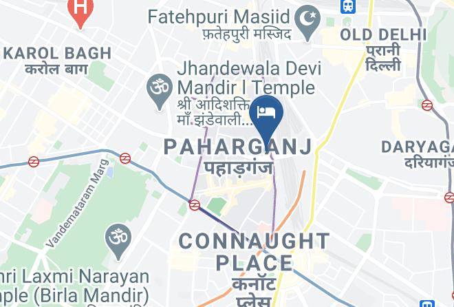 Paharganj - Hotel Kabeer Maps