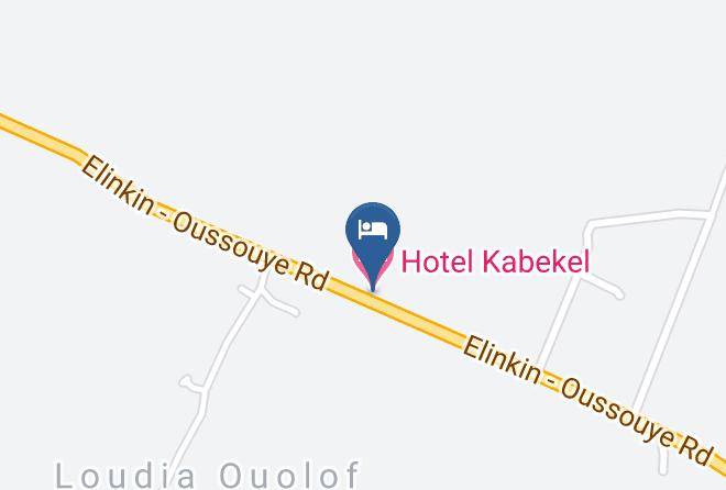 Oussouye - Hotel Kabekel Maps