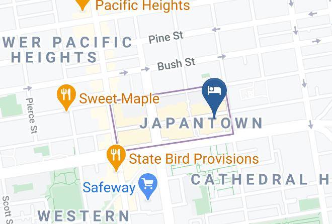 San Francisco - Hotel Kabuki Maps