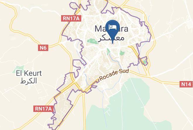 Mascara - Hotel Kadi Maps