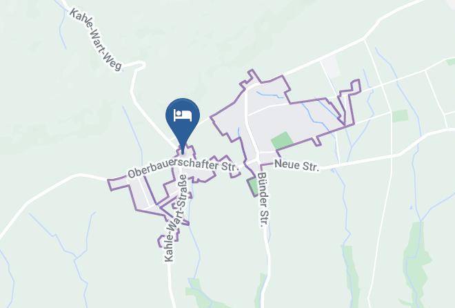 Minden Lubbecke - Hotel Kahle Wart Maps