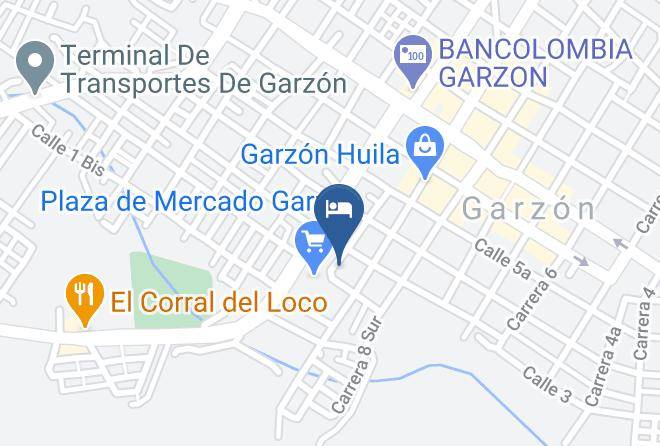 Garzon - Hotel Kahve Maps