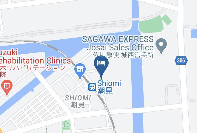 Koto Ward - Hotel Kaie Maps